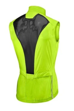 Coupe-vent Sans Manches Superlight -Magasin D'Équipement De Vélo Professionnel 850003311850003312850003313850003314850003315850003316 SUPERLIGHTWINDVEST NEONYELLOWREAR
