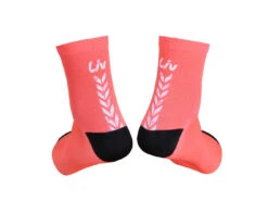 Chaussettes Liv Custom 13 Chaussettes Liv Custom -Magasin D'Équipement De Vélo Professionnel CustomSocks Coral Rear