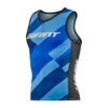 Top Triathlon Elevate -Magasin D'Équipement De Vélo Professionnel ELEVATE TRI TOP BLUE FRONT 01