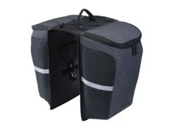 Panier Double E-bike -Magasin D'Équipement De Vélo Professionnel GIANT PANNIER BAG SMALL SIZE WITH MIK Black 1